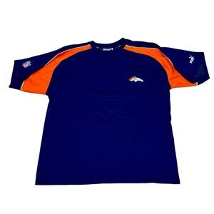 Vintage Puma Men’s Denver Broncos NFL Football Embroidered Corner Logo Tee Large